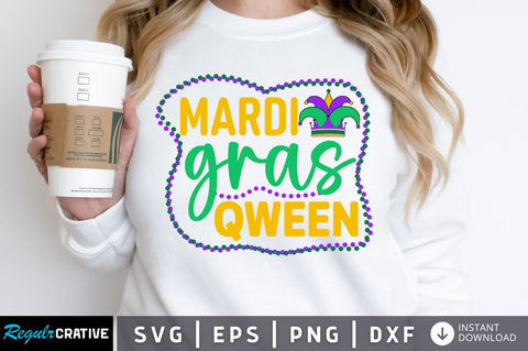 Mardi gras qween SVG SVG Regulrcrative 