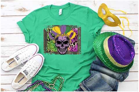 Mardi Gras Skull Sublimation Sublimation Jagonath Roy 