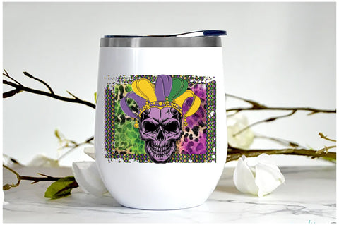 Mardi Gras Skull Sublimation Sublimation Jagonath Roy 