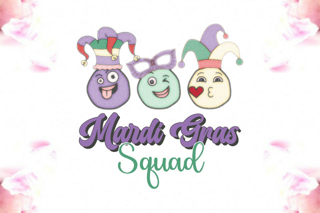 Mardi Gras Squad Sublimation Sublimation Jagonath Roy 