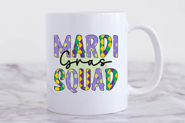 Mardi Gras Squad Sublimation Sublimation SVGista 