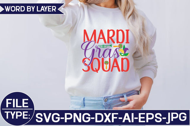 Mardi Gras Squad SVG Studio Innate 