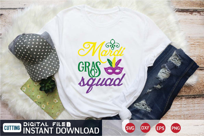 mardi gras squad svg SVG designer krishna 