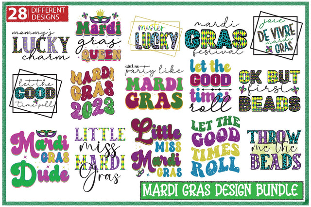 Mardi Gras Sublimation Bundle Sublimation Creativeart88 