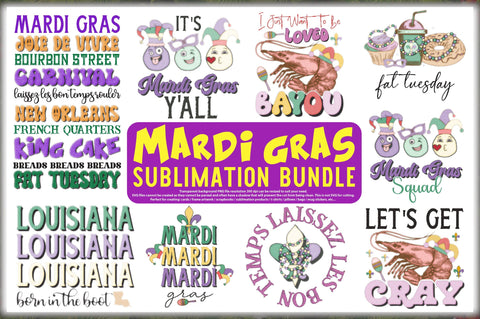 Mardi Gras Sublimation Bundle Sublimation Jagonath Roy 