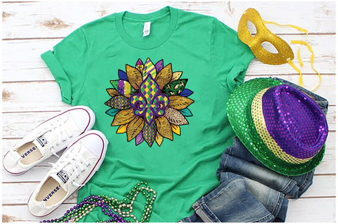 Mardi Gras Sunflower Sublimation Sublimation Jagonath Roy 