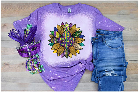 Mardi Gras Sunflower Sublimation Sublimation Jagonath Roy 