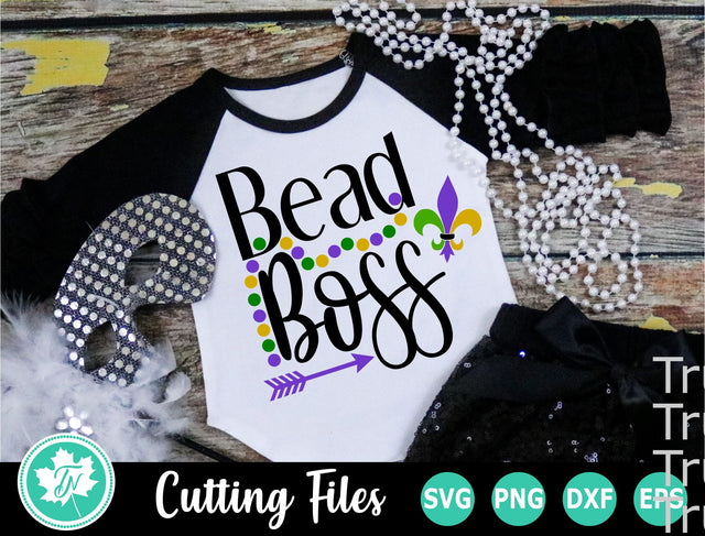 Mardi Gras SVG | Bead Boss SVG SVG TrueNorthImagesCA 