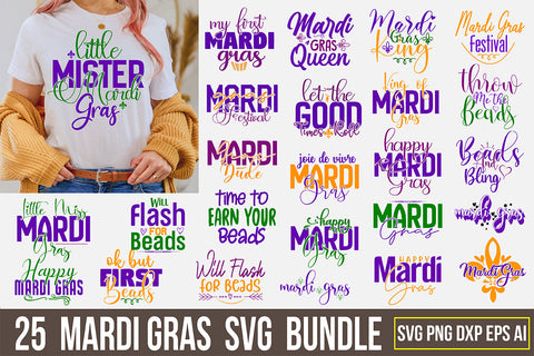 Mardi Gras SVG Bundle 25 file SVG nirmal108roy 