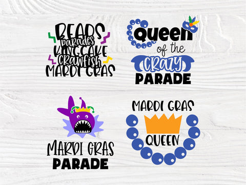 Mardi Gras SVG Bundle | Parade Party Svg | Mardi Gras Signs | Mardi Gras Cut Files for Crafters | Mask Queen Svg | Cricut Cut Files SVG TonisArtStudio 