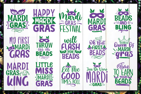 Mardi Gras SVG Bundle SVG Ariyan 