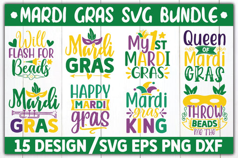 Mardi Gras SVG Bundle SVG Ariyan 