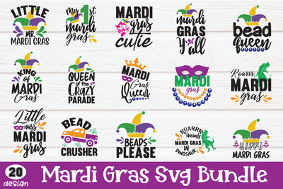 Mardi Gras SVG Bundle SVG md faruk hossain 