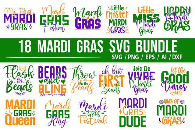 Mardi Gras SVG Bundle SVG nirmal108roy 