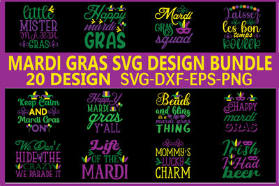 Mardi gras svg design bundle SVG designer krishna 