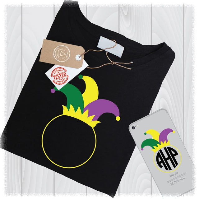 Mardi Gras SVG Files, Mardi Gras Monogram, Monogram SVG, SVG, Mardi Gras Cut File, Svg Files for Cricut, Monogram Frame, Louisiana Svg SVG My Sew Cute Boutique 