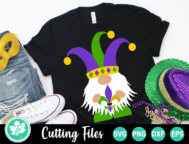 Mardi Gras SVG | Gnome SVG | Jester SVG SVG TrueNorthImagesCA 