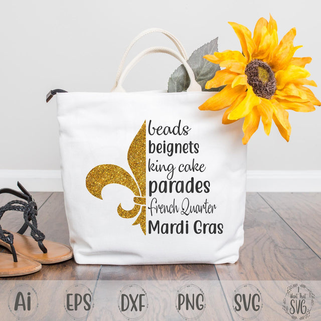Mardi Gras SVG I Want That SVG 