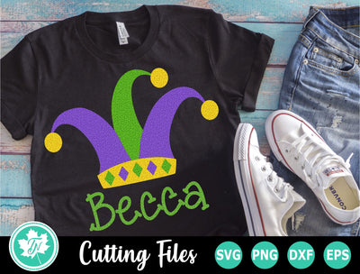 Mardi Gras SVG | Jester Hat SVG SVG TrueNorthImagesCA 