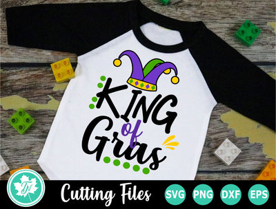 Mardi Gras SVG | King of Gras SVG SVG TrueNorthImagesCA 