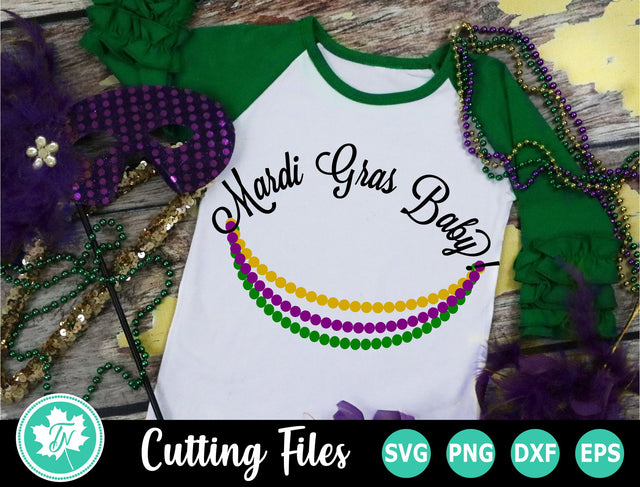 Mardi Gras SVG | Mardi Gras Beads SVG SVG TrueNorthImagesCA 