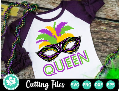Mardi Gras SVG | Mardi Gras Queen SVG SVG TrueNorthImagesCA 