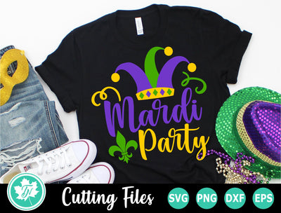 Mardi Gras SVG | Mardi Party SVG SVG TrueNorthImagesCA 