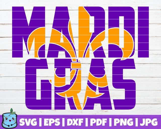 Mardi Gras SVG MintyMarshmallows 