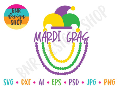Mardi Gras SVG SVG BNRDesignShop 
