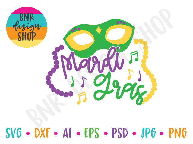 Mardi Gras SVG SVG BNRDesignShop 