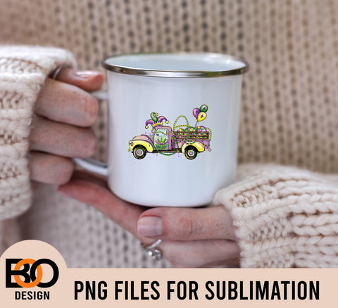 Mardi Gras Truck Png Sublimation Design,Mardi Gras Truck Png,Mardi Gras Png,Mardi Gras festival Png,Leopard Purple Truck,Digital Download Sublimation BOO-design 