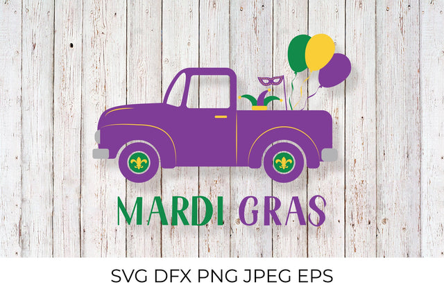 Mardi Gras truck SVG LaBelezoka 