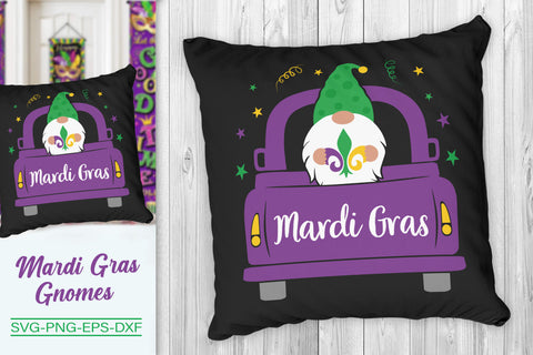 Mardi Gras Truck Svg, Mardi Gras Gnome SVG SvgMonkeys 