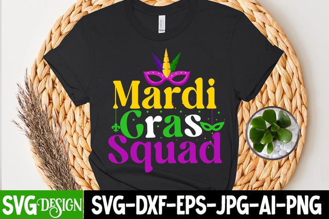 Mardi Gras Vibes SVG Cut File, Mardi Gras Vibes SVG Design SVG BlackCatsMedia 