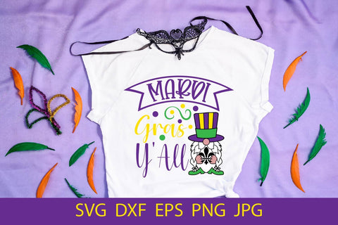Mardi Gras Y'All SVG, funny Mardi Gras SVG Free For Commercial Use SVG Sintegra 
