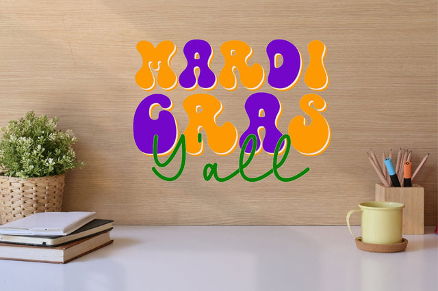 Mardi gras y'all SVG SVGista 