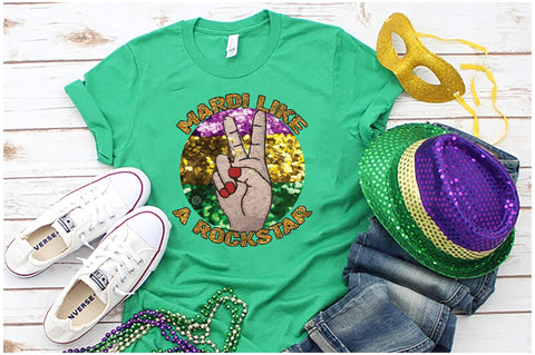 Mardi Like a Rockstar Sublimation Sublimation Jagonath Roy 