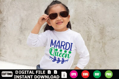 Mardi Queen SVG Shahin alam 