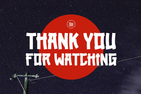 MAREKA - Japanese style font Font twinletter 