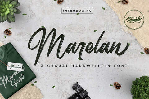 Marelan - Casual Handwritten Font Font StringLabs 