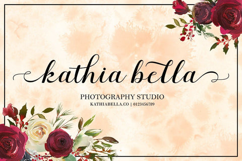 Margaretha Script Font AngelStudio 