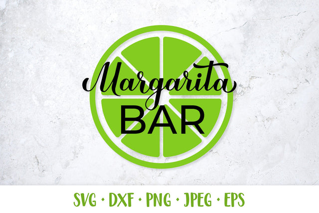 Margarita Bar Sign SVG. Mexican party decorations SVG LaBelezoka 
