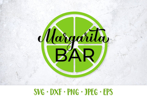 Margarita Bar Sign SVG. Mexican party decorations SVG LaBelezoka 