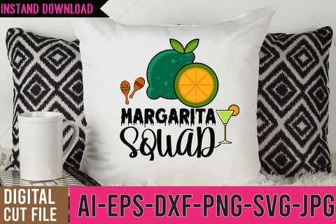 Margrarita Squad SVG Design SVG BlackCatsMedia 