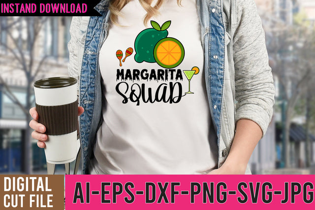 Margrarita Squad SVG Design SVG BlackCatsMedia 