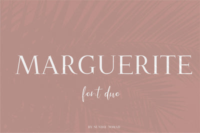 Marguerite Font Sunday Nomad 