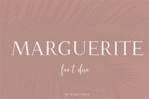 Marguerite Font Sunday Nomad 
