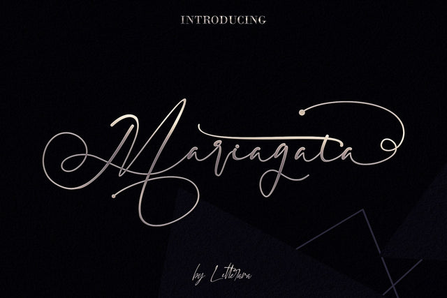 MARIAGATA Font Letterara 