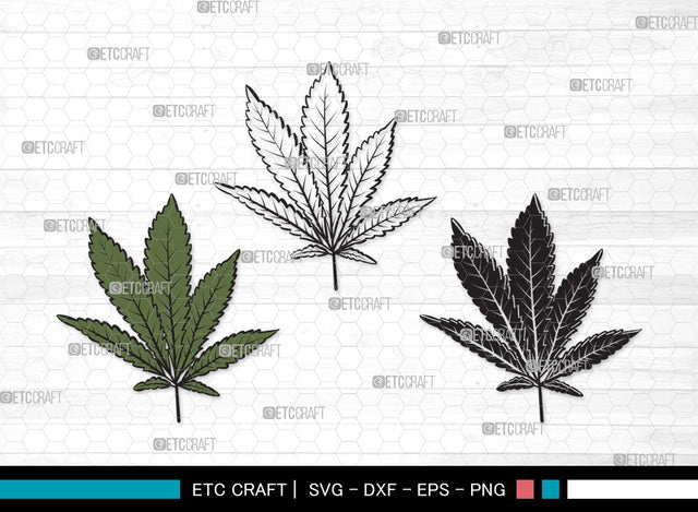 Marijuana Leaf SVG | Cannabis Svg | Weed Leaf Svg | Pot Leaf Svg | Smoke Svg | Marijuana Leaf Clipart SVG ETC Craft 