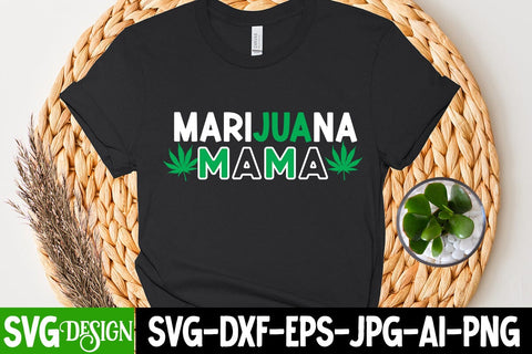 Marijuana Mama SVG Cut File,Weed SVG Cut File SVG BlackCatsMedia 